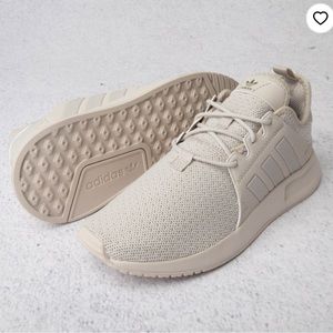 Sand Beige Adidas Running Shoes